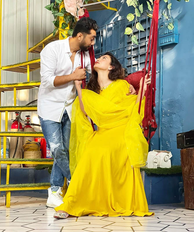 Gauahar Khan in 'Showstopper'